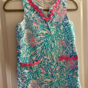 Lilly Pulitzer girls size 8 shift dress